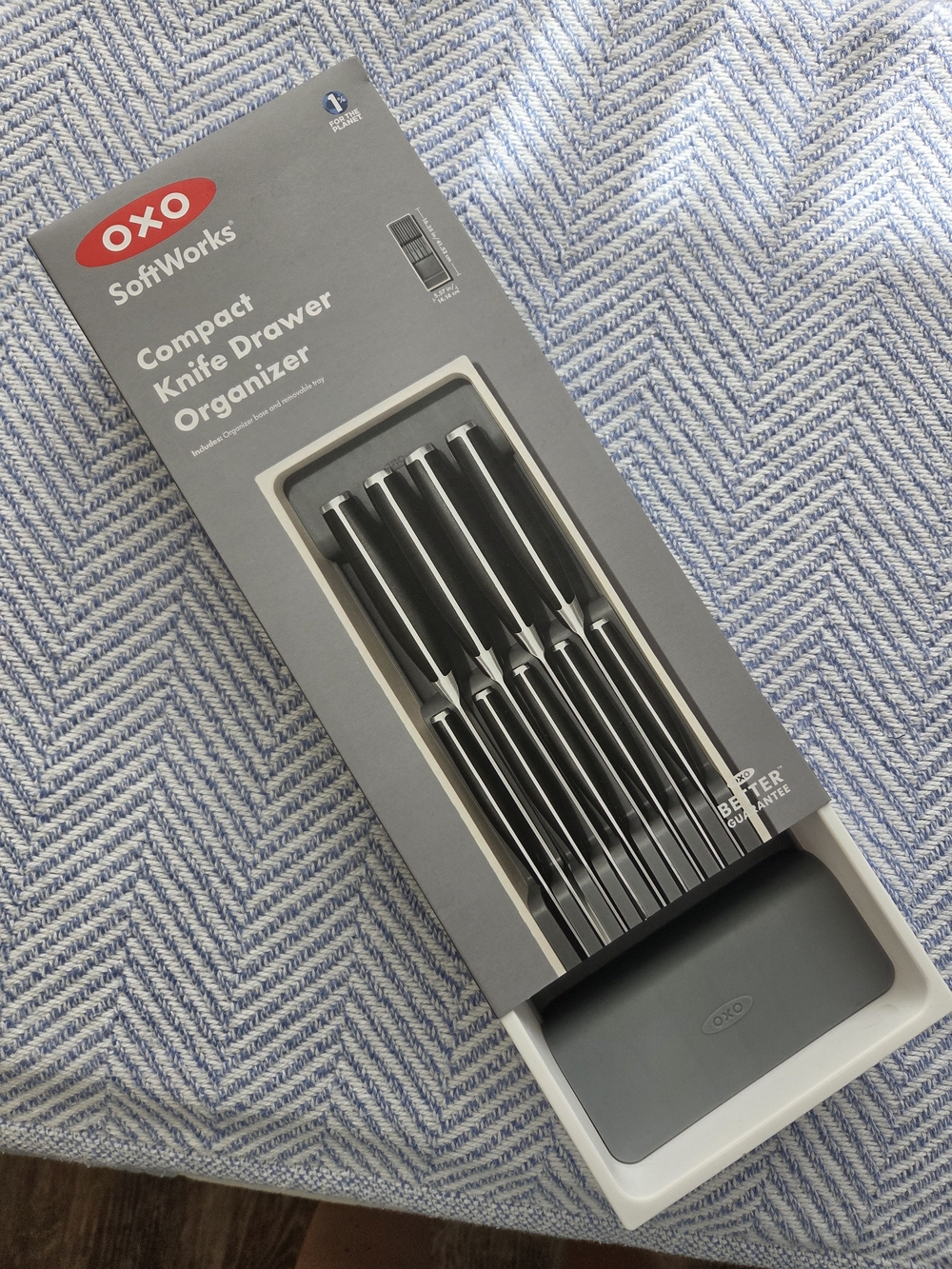 OXO SoftWorks Compact Knife Drawer Organizer